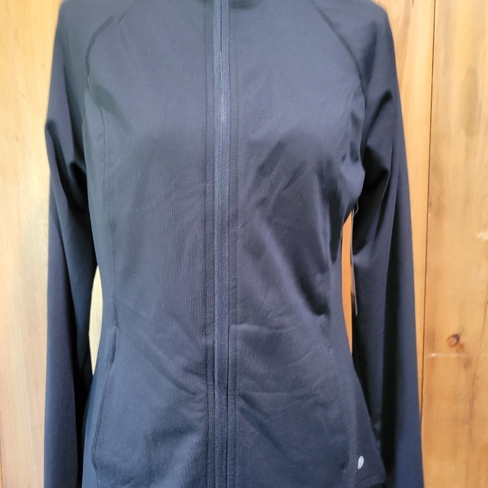 Women's Black Sports Fleese - Picture 2 of 12